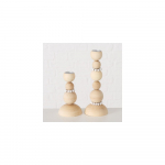 2 puidust k&uuml;&uuml;nlajalgade komplekt Beads - Boltze