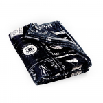 Must mikropl&uuml;&uuml;sist halloweeni motiiviga tekk 130x170 cm Enchanted Witchcraft - Catherine Lansfield