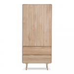 Tammepuust riidekapp 90x200 cm Fawn - Gazzda