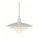 Valge rippvalgusti Kikrenes, &oslash; 48 cm Kirkenes - Marksl&ouml;jd