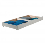 Valged sahtlid lastevoodi alla 2tk Pino - Vipack