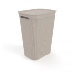 Beež plastist pesukorv 50 l Brisen - Rotho