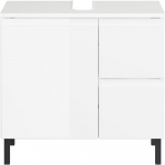 Valge kapi valamu all 60x56 cm Salinas - Germania