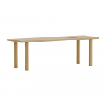 Komponent - riiul tammepuidust naturaalses v&auml;rvitoonis 110x35 cm Stories - UMAGE