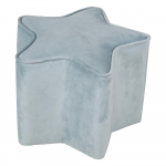 Helesinine sametist laste tumba Lil Sofa - Roba