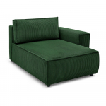 Roheline velvetist diivanimoodul, parem nurk Nihad modular - Bobochic Paris