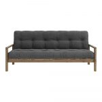 Must-antratsiitne diivanvoodi 205 cm Knob - Karup Design