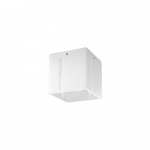 Valge laevalgusti metallist varjuga 10x10 cm Pax - Sollux