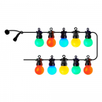 Valguskett pirnide arv 10 tk pikkus 300 cm Lucas Multi &ndash; Sirius