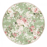 Heleroheline pestav &uuml;mmargune vaip, sobitub robottolmuimejaga &oslash; 100 cm Comfort - Mila Home