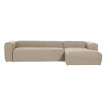 Beež nurgadiivan (parem nurk) Blok - Kave Home