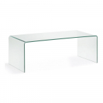 Klaasist diivanilaud 50x110 cm Burano - Kave Home