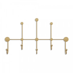 Kuldne metallist seinanagi Dama - Kalune Design