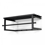 Must metallist seinanagi koos riiuliga Marco - Spinder Design