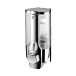 H&otilde;bedane seinale paigaldatav plastikust seebidosaator 350 ml Aqualine - Sapho