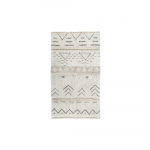 Kreem pestav k&auml;sitsi kootud villane vaip 80x140 cm Lakota Day - Lorena Canals