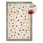 Roheline j&otilde;ulumotiividega puuvillaseguga vaip 160x230 cm Toy's Delight Green Christmas - Villeroy&Boch