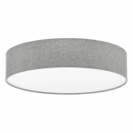 Valge-hall laevalgusti tekstiilist varjuga PASTERI - EGLO