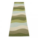 Roheline sise/v&auml;lisvaip 70x300 cm Urvi Woods &ndash; Pappelina