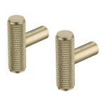 Messingiv&auml;rvi seinakonksud 2tk komplektis Rof - Blomus