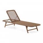 Pruun puidust-metallist aiatool Dandara - Kave Home