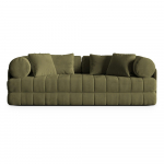 Roheline sametist lahtik&auml;iv diivan 206 cm Kemi &ndash; Cosmopolitan Design