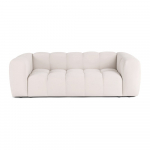 Kreem sametist diivan 225 cm Cube - Bonami Selection