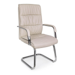 Taupe kunstnahast kontoritool Sydney &ndash; Bizzotto