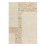 Beež kahepoolne/k&auml;sitsi kootud villane vaip 160x230 cm Napa Tumbla - Asiatic Carpets