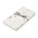 Elevandiluu v&auml;rvi orgaanilisest puuvillast m&auml;he 120x120 cm Dreamland - Cam Cam Copenhagen