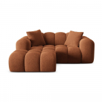 Terrakottapunane &scaron;enillist nurgadiivan (vasak nurk) Treno - Cosmopolitan Design