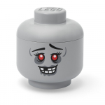 Hall plastikust laste hoiukast &oslash; 24x27 cm Head Zombie L - LEGO&reg;