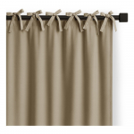 Beež pimendav kardin 140x250 cm Carli Tie - Restilo