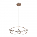 Messingiv&auml;rvi LED-rippvalgusti, h&auml;mardatav Charivari - Trio