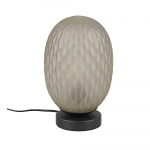 Roheline lauavalgusti klaasist varjuga (k&otilde;rgus 28,5 cm) Facette - Trio