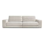 Beež sametist diivan 276 cm Sierra - Bobochic Paris