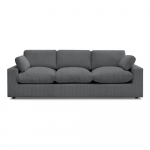 Tumehall velvetist diivan 250 cm Belair - Bobochic Paris