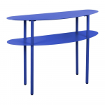 Sinine metallist konsoollaud 28x90 cm Cool Retro - Leitmotiv