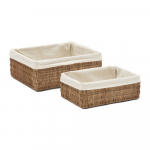 Rotangist korvid komplektis 2 tk 28x20x10 cm Indali - Kave Home