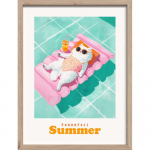 Tr&uuml;kitud pilt raamiga 30x40 cm Purrrfect - Styler