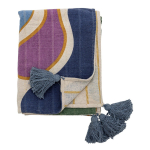Puuvillaseguga tekk 130x160 cm Salacia - Bloomingville