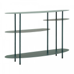 Sinakasroheline metallist konsoollaud 34x118 cm Saturn - Mauro Ferretti