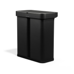 Must terasest pr&uuml;gikast 34+24 l sorteeritud j&auml;&auml;tmete jaoks/kontaktivaba Dual Sensor - simplehuman