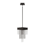 Mattmust terasest h&auml;mardatav LED-rippvalgusti Rev&iota;&alpha; - Nova Luce