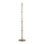 Messingiv&auml;rvi metallist LED-p&otilde;randalamp klaasist varjuga (k&otilde;rgus 165,5 cm) Gloree - Nova Luce