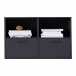 Must 2 uksega seinakapp Keep by Hammel - Hammel Furniture