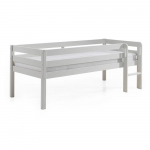 Valge laste t&otilde;stetud voodi , 90 x 200 cm Pino - Vipack