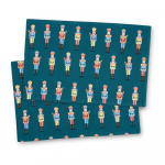 Puuvillast j&otilde;ulumotiiviga laualinad 4tk komplektis 30x46 cm Nutcracker - Catherine Lansfield