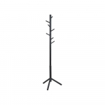 Mustast kummist puidust riputusklamber Bremen - Actona