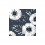 Paberserviisid 20 tk komplektis Holly Flower - IHR